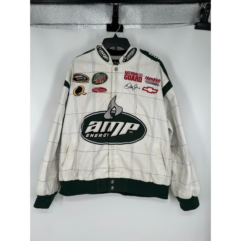 Chase Authentics NASCAR‎ Dale Earnhardt Jr AMP Energy Racing Jacket 2XL Adidas